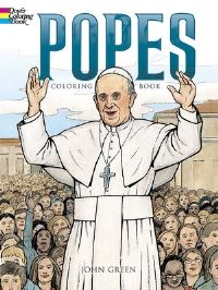 Book Cover for Popes Coloring Book by John Green