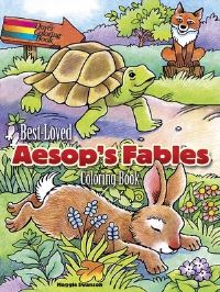 Book Cover for Best-Loved Aesop's Fables Coloring Book by Maggie Swanson