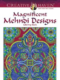 Book Cover for Creative Haven Magnificent Mehndi Designs by Marty Noble