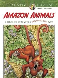 Book Cover for Creative Haven Amazon Animals by Jan Sovak