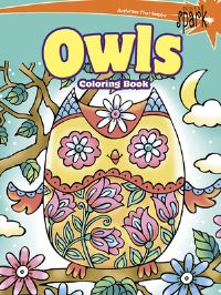 Book Cover for SPARK -- Owls Coloring Book by Noelle Dahlen