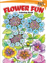 Book Cover for SPARK -- Flower Fun Coloring Book by Maggie Swanson