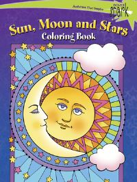 Book Cover for SPARK -- Sun, Moon and Stars Coloring Book by Maggie Swanson