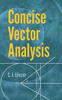 Book Cover for Concise Vector Analysis by C J Eliezer