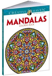 Book Cover for Creative Haven Mandalas Collection Coloring Book by Dover