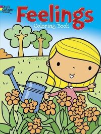 Book Cover for Feelings Coloring Book by John Kurtz