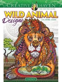 Book Cover for Creative Haven Untamed Designs Coloring Book by Arkady Roytman