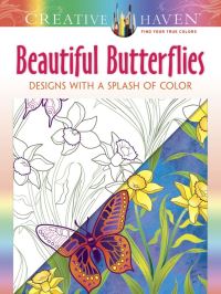 Book Cover for Creative Haven Beautiful Butterflies by Jessica Mazurkiewicz