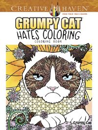 Book Cover for Creative Haven Grumpy Cat Hates Coloring by Diego Pereira