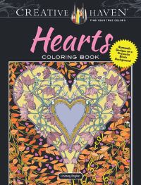 Book Cover for Creative Haven Hearts Coloring Book by Lindsey Boylan
