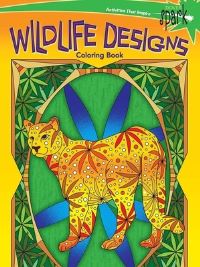 Book Cover for SPARK Wildlife Designs Coloring Book by Kelly Montgomery