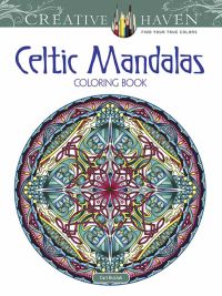 Book Cover for Creative Haven Celtic Mandalas Coloring Book by Cari Buziak