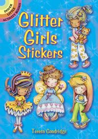 Book Cover for Glitter Girls Stickers by Teresa Goodridge