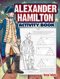 Book Cover for Alexander Hamilton Activity Book by George Toufexis