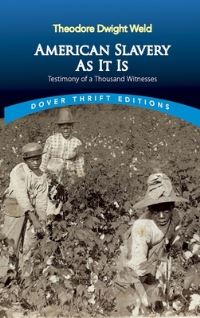 Book Cover for American Slavery as It Is by Theodore Dwight Weld, American AntiSlavery Society