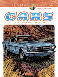 Book Cover for Creative Haven Cars Coloring Book by Tim Foley