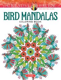 Book Cover for Creative Haven Bird Mandalas Coloring Book by Jo Taylor
