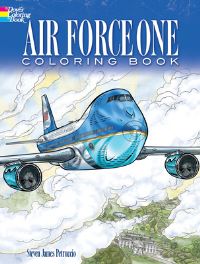 Book Cover for Air Force One Coloring Book by StevenJames Petruccio