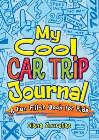 Book Cover for My Cool Car Trip Journal by Diana Zourelias