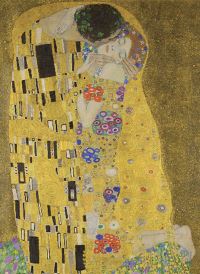 Book Cover for The Kiss Notebook by Gustav Klimt