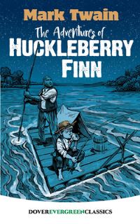 Book Cover for The Adventures of Huckleberry Finn by Mark Twain