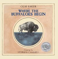 Book Cover for Where the Buffaloes Begin by Olaf Baker
