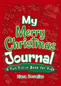 Book Cover for My Merry Christmas Journal by Diana Zourelias