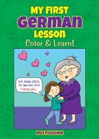 Book Cover for My First German Lesson by Roz Fulcher