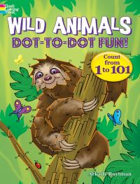 Book Cover for Wild Animals Dot-to-Dot Fun by Arkady Roytman