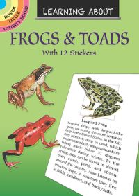 Book Cover for Learning About Frogs and Toads by Sy Barlowe