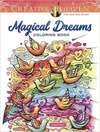 Book Cover for Creative Haven Magical Dreams Coloring Book by Miryam Adatto