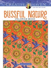 Book Cover for Creative Haven Blissful Nature Coloring Book by Jessica Mazurkiewicz