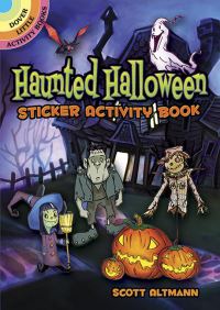 Book Cover for Haunted Halloween Sticker Activity Book by Scott Altmann