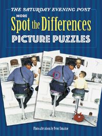 Book Cover for The Saturday Evening Post MORE Spot the Differences Picture Puzzles by Peter Donahue