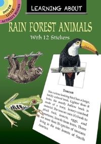 Book Cover for Learning About Rain Forest Animals by Sy Barlowe