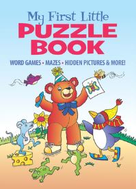 Book Cover for My First Little Puzzle Book by Fran Newman DAmico