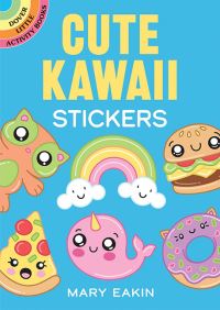 Book Cover for Cute Kawaii Stickers by Mary Eakin