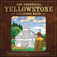 Book Cover for The Unofficial Yellowstone Coloring Book by Dover Publications