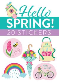 Book Cover for Hello Spring! 20 Stickers by Jessica Mazurkiewicz