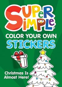 Book Cover for Super Simple™ Color Your Own Stickers by Dover Publications Inc, Super SimpleT