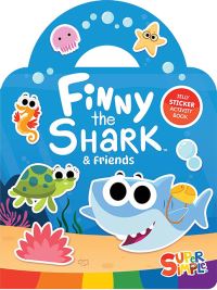 Book Cover for Super Simple™ Finny the Shark & Friends Jelly Sticker Playset (Includes 20 Reusable Stickers!) by Super SimpleT, Dover Publications Inc