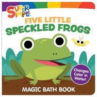 Book Cover for Super Simple™ Five Little Speckled Frogs Magic Bath Book by Super SimpleT, Dover Publications Inc