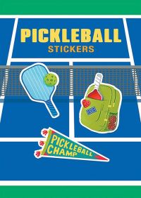 Book Cover for Pickleball Stickers by Amber Maine