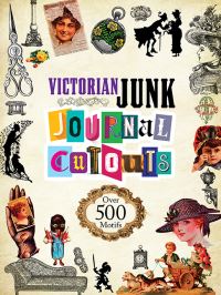 Book Cover for Victorian Junk Journal Cutouts by Dover Publications Inc