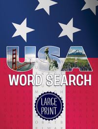 Book Cover for USA Word Search Puzzles by Ilene J Rattiner, Frank J DAgostino