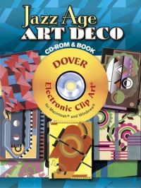 Book Cover for Jazz Age Art Deco CD-ROM and Book by Serge Gladky