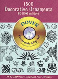 Book Cover for 1600 Decorative Ornaments by Dover