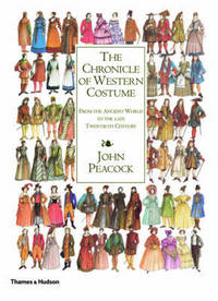 Book Cover for The Chronicle of Western Costume by John Peacock