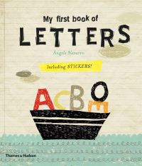 Book Cover for My First Book of Letters by Àngels Navarro