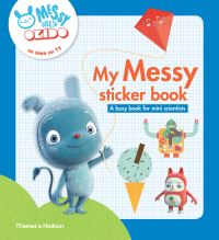 Book Cover for My Messy Sticker Book by OKIDO
